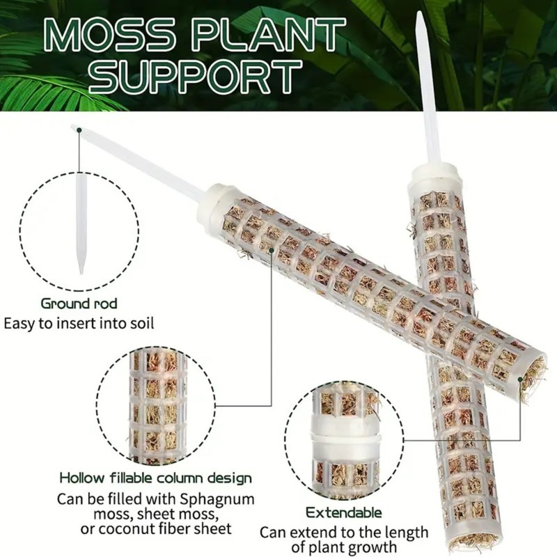 1/2/3개 세트 자가 급수 모스폴 스태커블 식물 스탠 - Sphagnum Moss Dry 리뷰 및 가격
